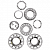 Комплект подшипников Kit, S Fr 70 bearing kit